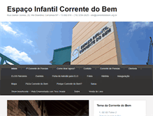 Tablet Screenshot of correntedobem.org.br